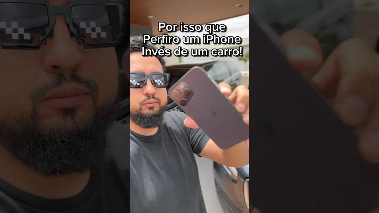 Por isso prefiro um iPhone ao invés de um carro