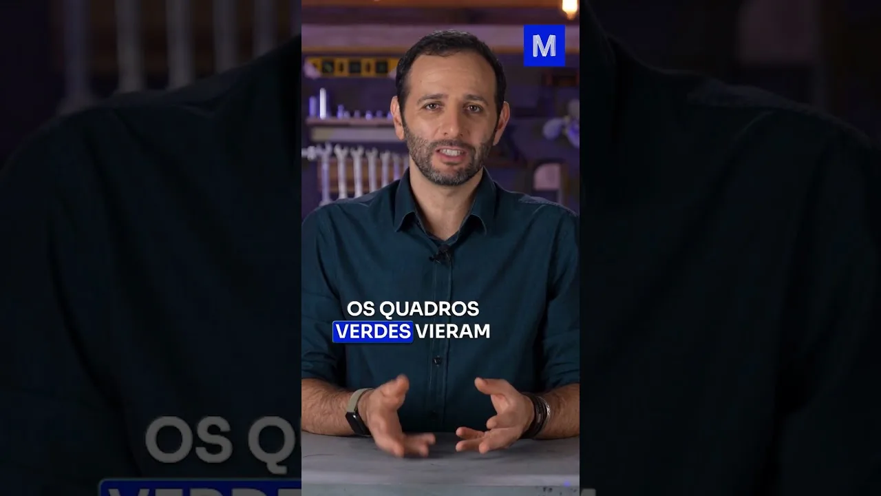 Por que lousa verde é "quadro negro" e milho verde é amarelo?