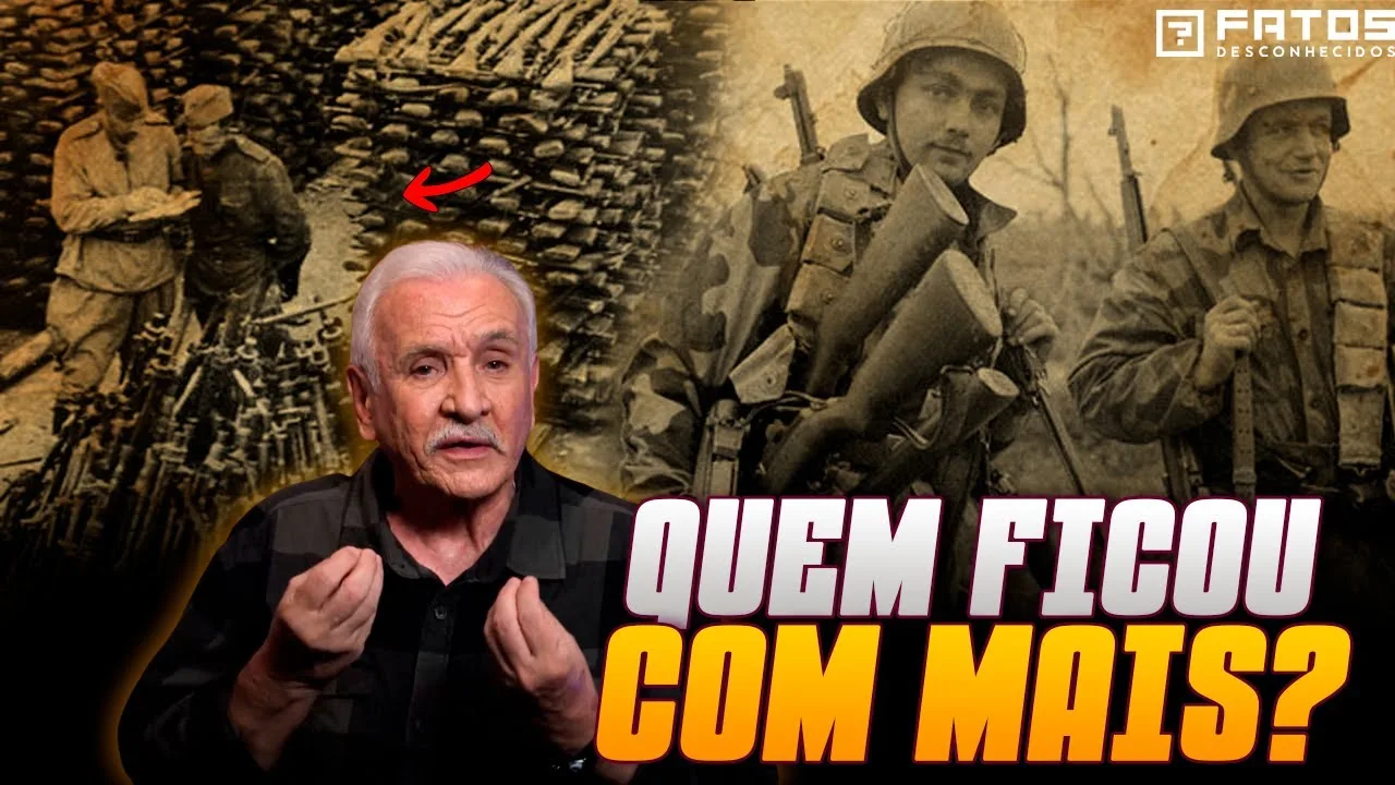 O que aconteceu às armas capturadas dos alemães após a II Guerra Mundial?