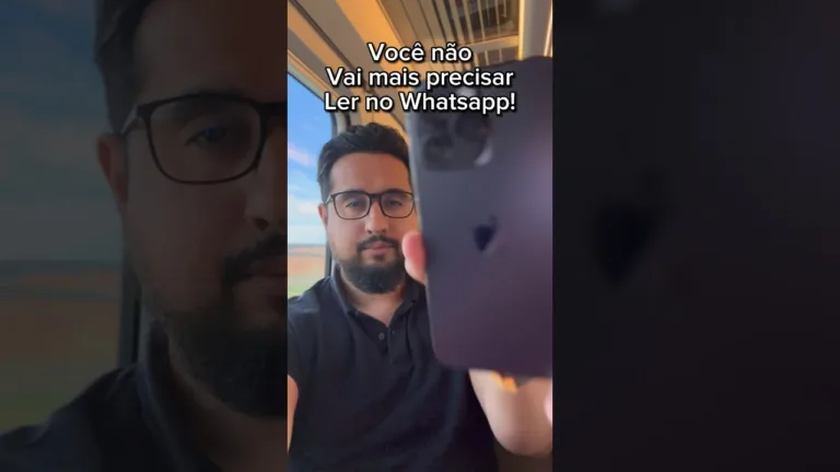 Você não vai mais precisar ler nada no Whatsapp no iPhone