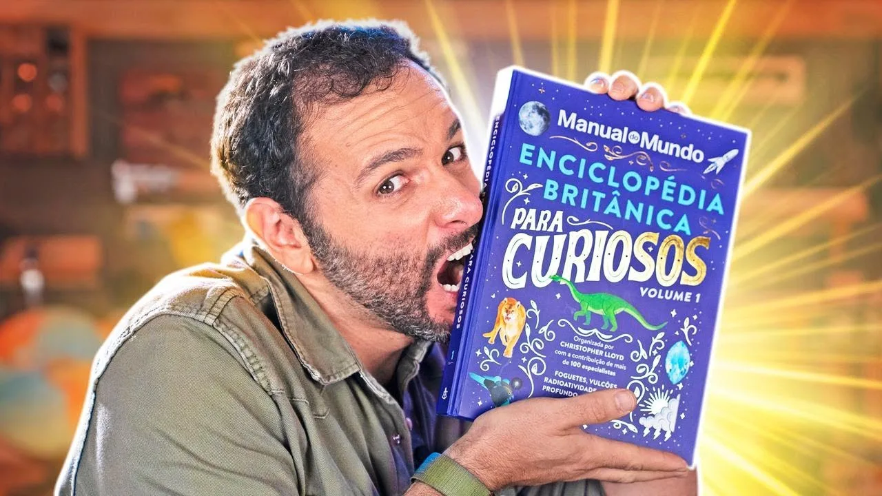 Lançamos a ENCICLOPÉDIA do MANUAL do MUNDO - Enciclopédia Britânica para Curiosos
