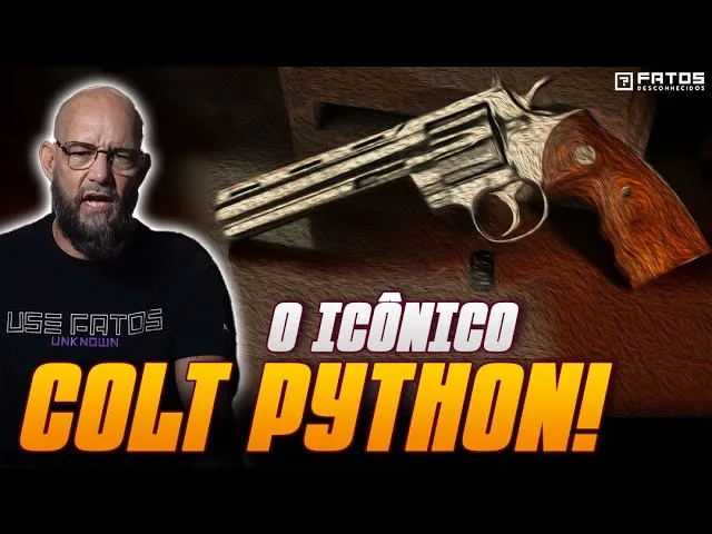 A história do Revólver Colt Python e o segredo da sua precisão!