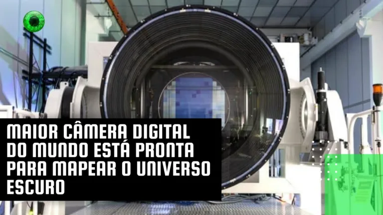 Maior câmera digital do mundo está pronta para mapear o Universo escuro