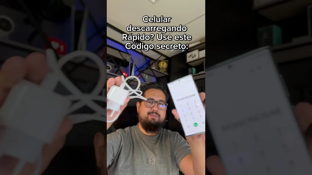 Código secreto para resetar a bateria do seu celular