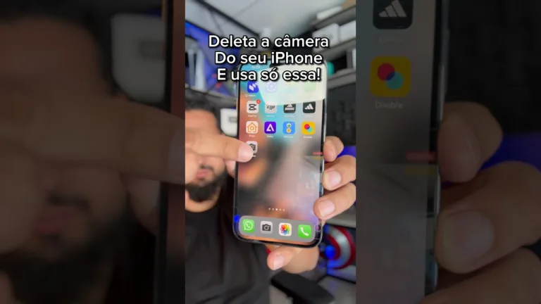 Como filmar com a câmera frontal e traseira ao mesmo tempo no iPhone