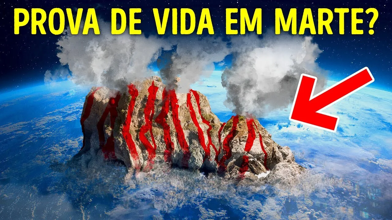 Estas Montanhas Fumegantes nos Dizem Muito Sobre Marte