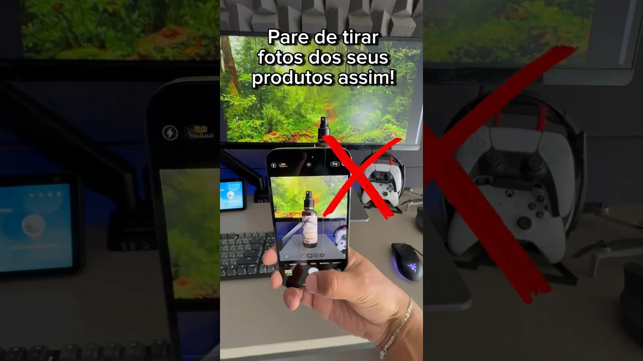Melhor ia do mundo para criar fundos para fotos de produtos perfeito