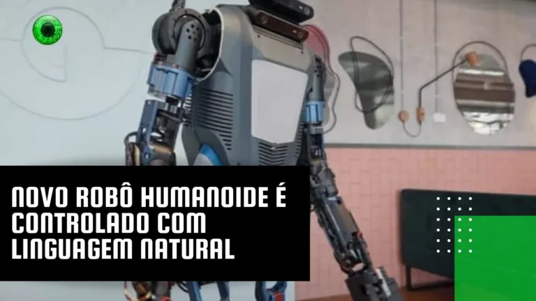 Novo robô humanoide é controlado com linguagem natural