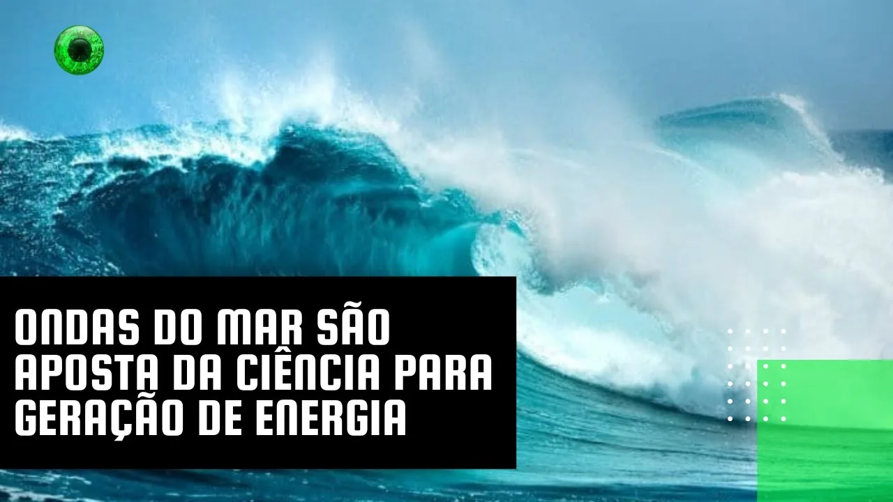 Ondas do mar são aposta da ciência para geração de energia