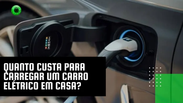 Quanto custa para carregar um carro elétrico em casa?