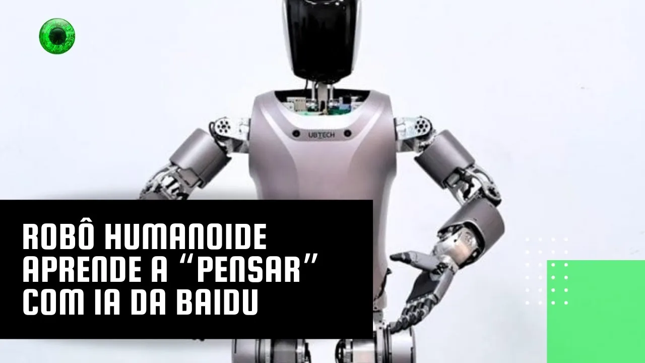 Robô humanoide aprende a “pensar” com IA da Baidu