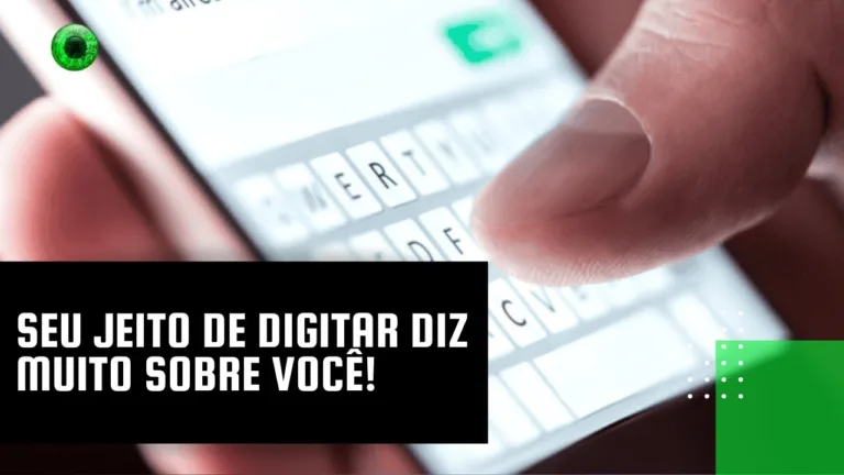 Seu jeito de digitar diz muito sobre você!