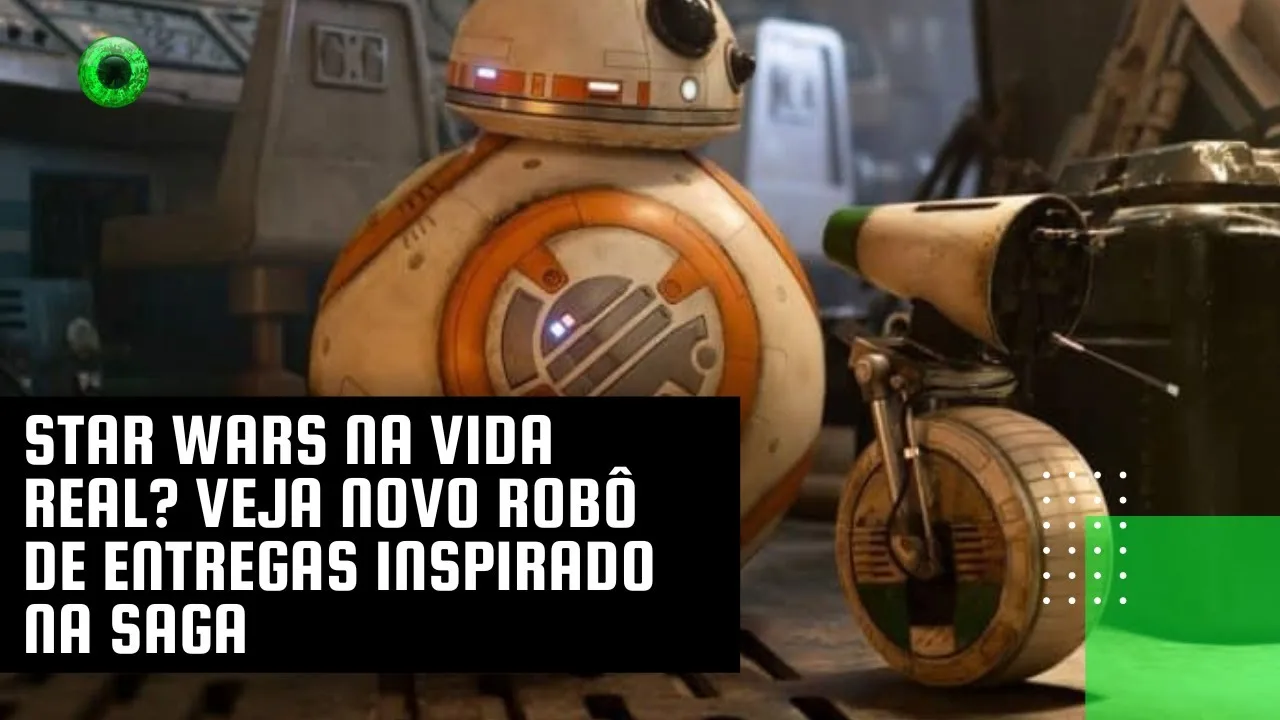 Star Wars na vida real? Veja novo robô de entregas inspirado na saga