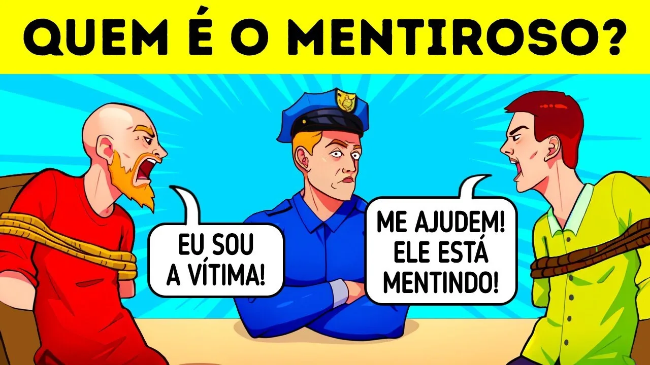 Você não tem a menor chance de resolver estes enigmas, mesmo que tente