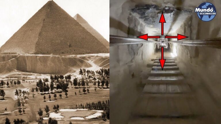 A mais estranha passagem de pirâmide já construída