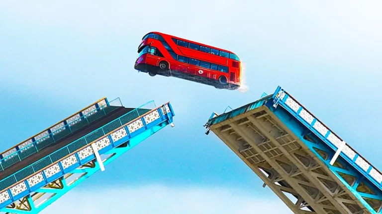 A vez em que um ônibus saltou a Tower Bridge
