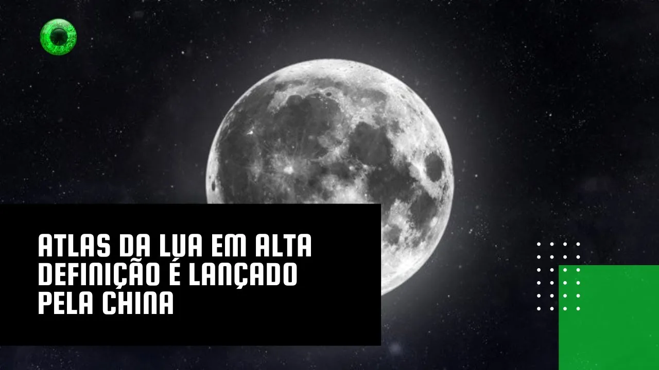 Atlas da Lua em alta definição é lançado pela China