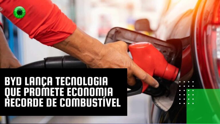 BYD lança tecnologia que promete economia recorde de combustível