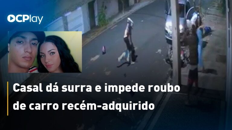 Casal dá surra e impede roubo de carro recém-adquirido