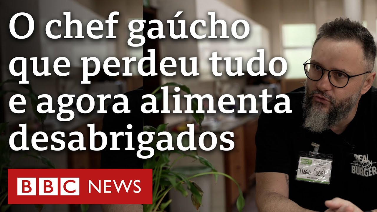 Inundações no Rio Grande do Sul: o chef que perdeu restaurantes e foi cozinhar para desabrigados