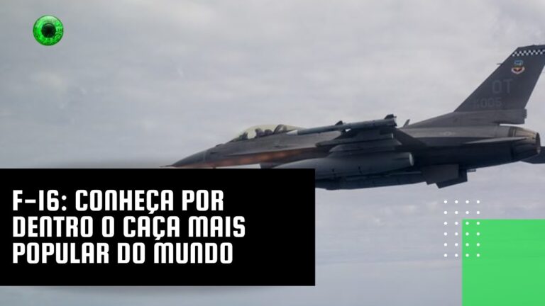 F-16: conheça por dentro o caça mais popular do mundo