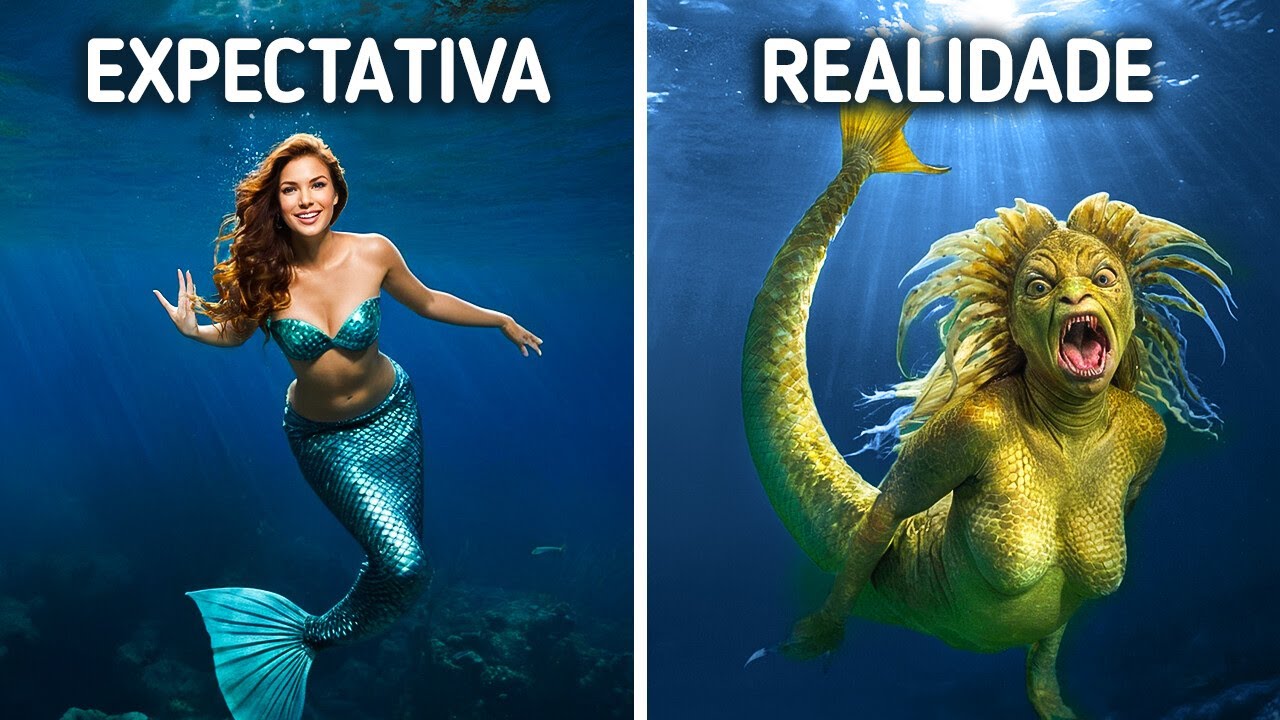 😱 Quais Sereias Vivem Nos Mares Frios? 💙