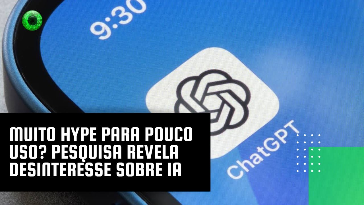 Muito hype para pouco uso? Pesquisa revela desinteresse sobre IA