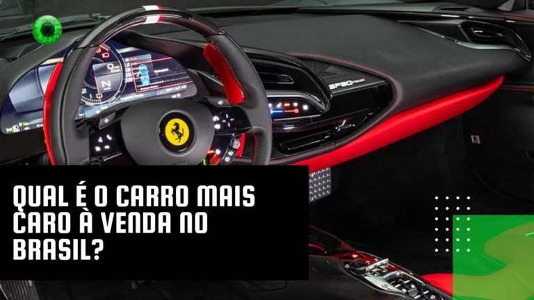 Qual é o carro mais caro à venda no Brasil?