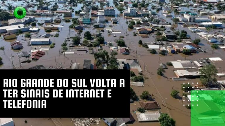 Rio Grande do Sul volta a ter sinais de internet e telefonia