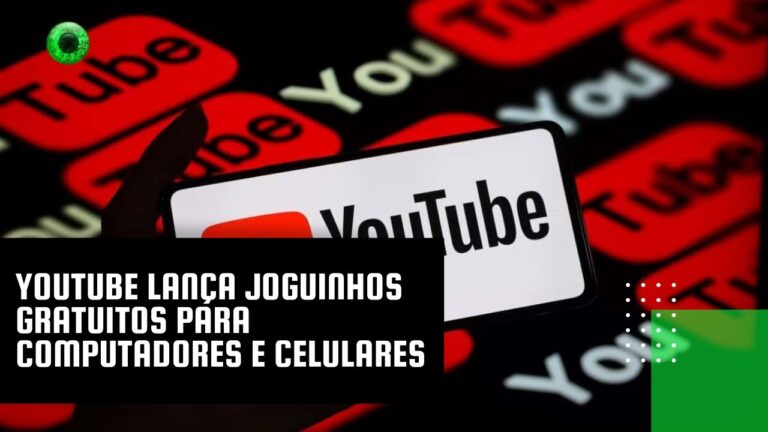 YouTube lança joguinhos gratuitos para computadores e celulares