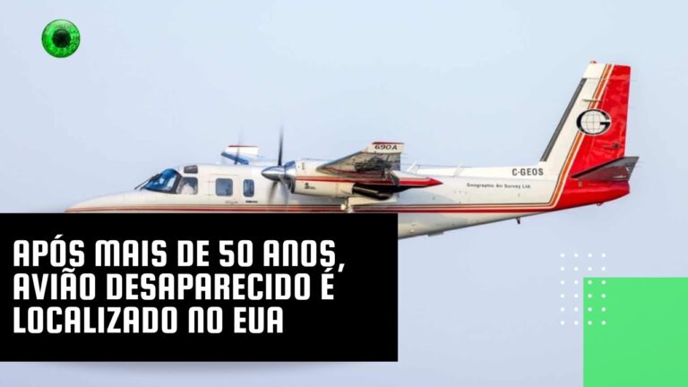 Após mais de 50 anos, avião desaparecido é localizado no EUA