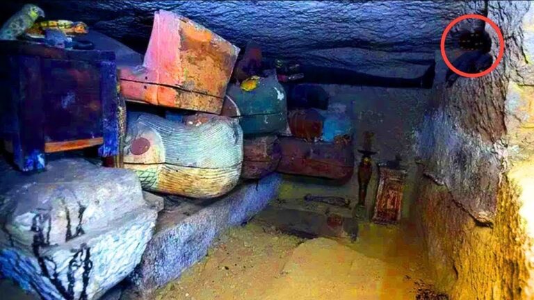 Assustadora Sala Proibida de 4 500 Anos Descoberta no Egito