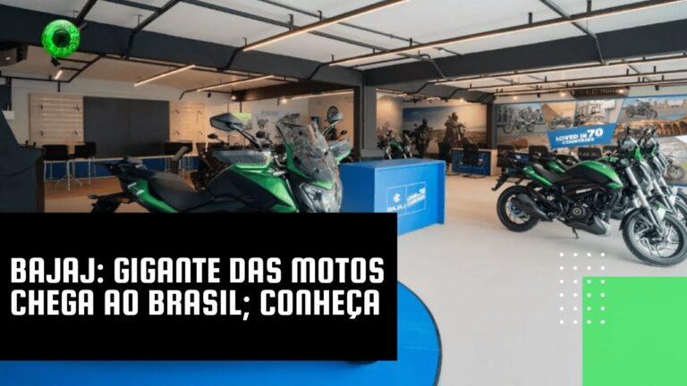 Bajaj: gigante das motos chega ao Brasil; conheça