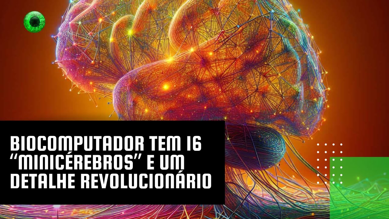 Biocomputador tem 16 “minicérebros” e um detalhe revolucionário