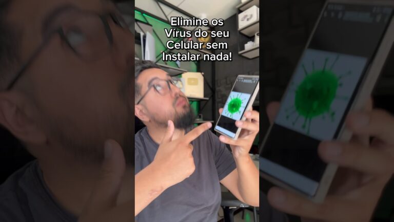 Como eliminar vírus do celular sem instalar nada