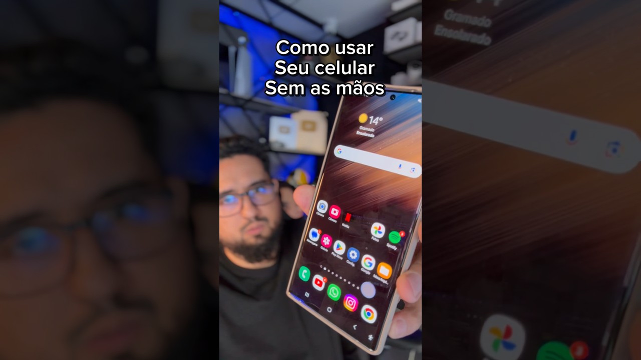 Como usar celular sem as mãos