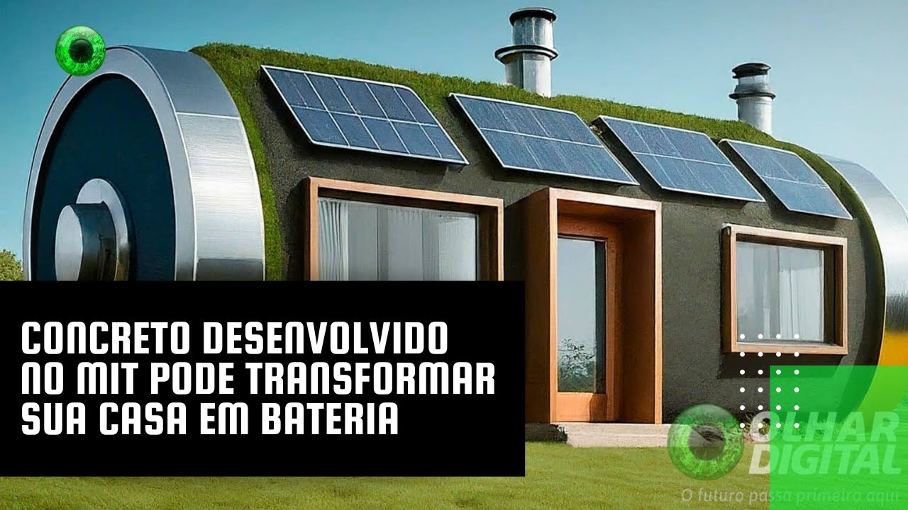 Concreto desenvolvido no MIT pode transformar sua casa em bateria