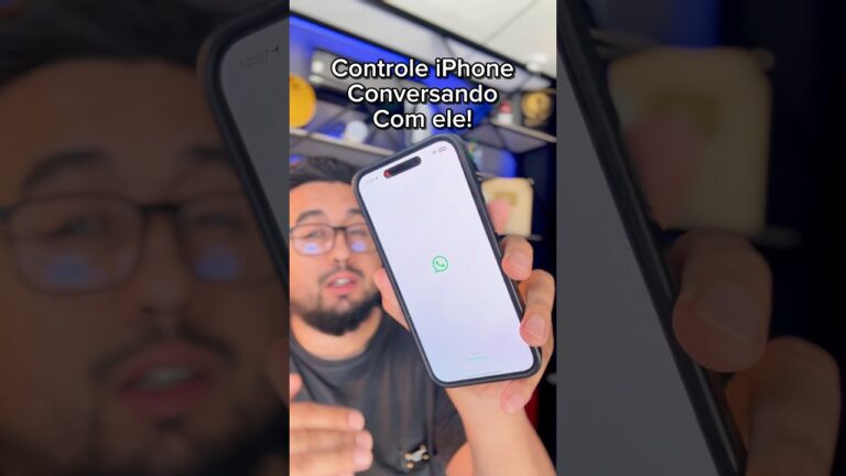 Controlar o seu iPhone conversando com ele ￼