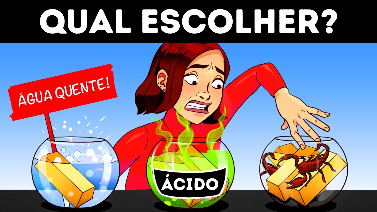 Estes enigmas farão você dizer "Aha!" (mas não imediatamente...)