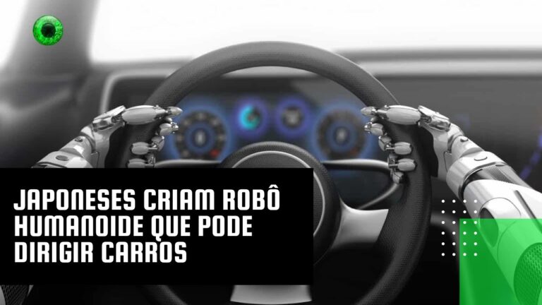 Japoneses criam robô humanoide que pode dirigir carros