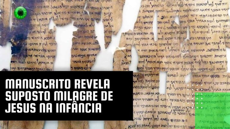 Manuscrito revela suposto milagre de Jesus na infância