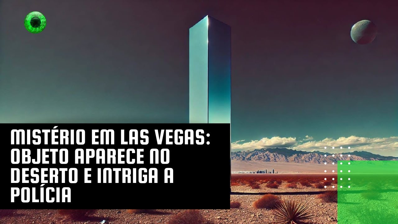 Mistério em Las Vegas: objeto aparece no deserto e intriga a polícia