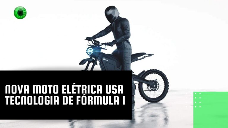 Nova moto elétrica usa tecnologia de Fórmula 1