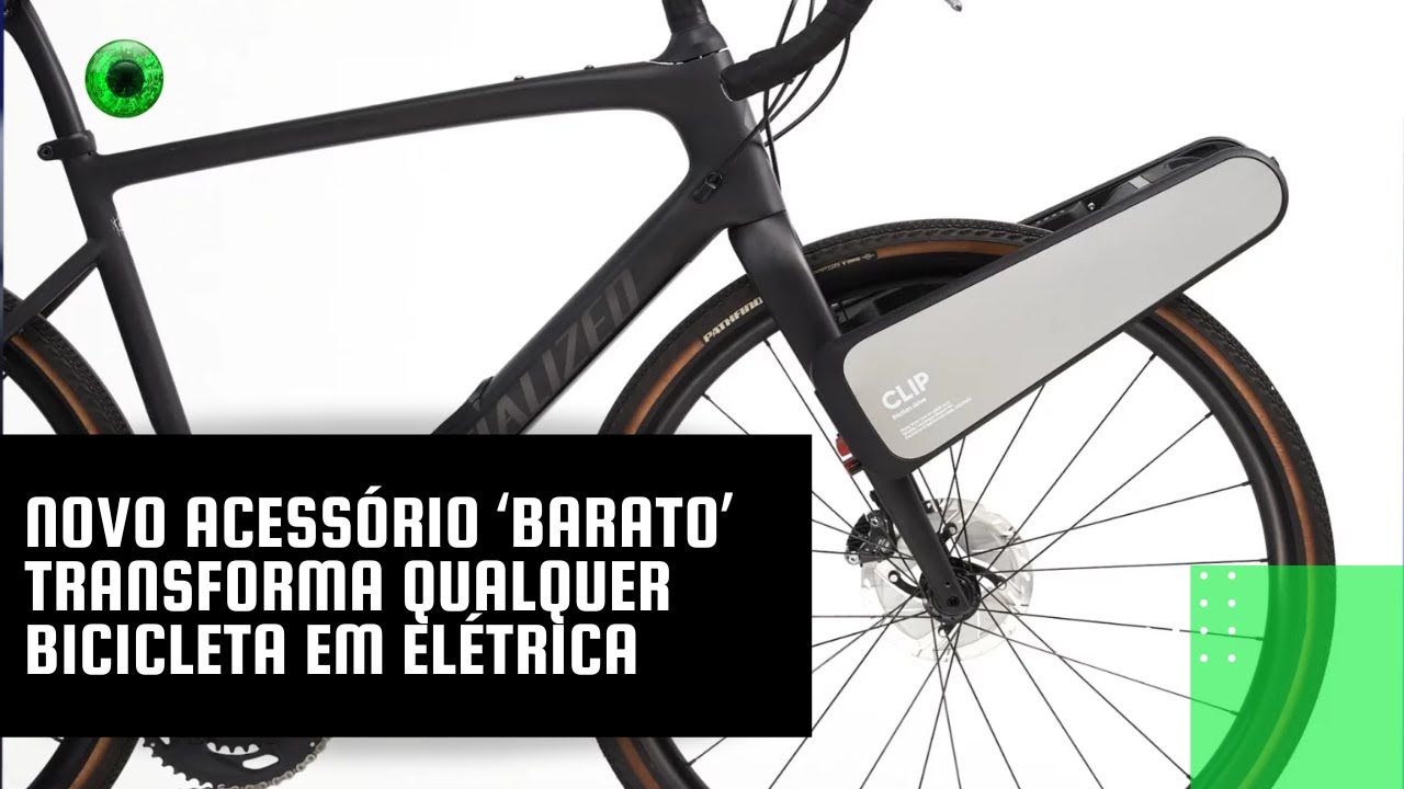 Novo acessório ‘barato’ transforma qualquer bicicleta em elétrica