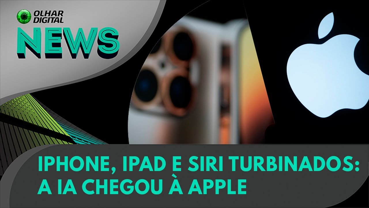 Ao vivo | iPhone, iPad e Siri turbinados: a IA chegou à Apple | 10/06/2024 | #OlharDigital