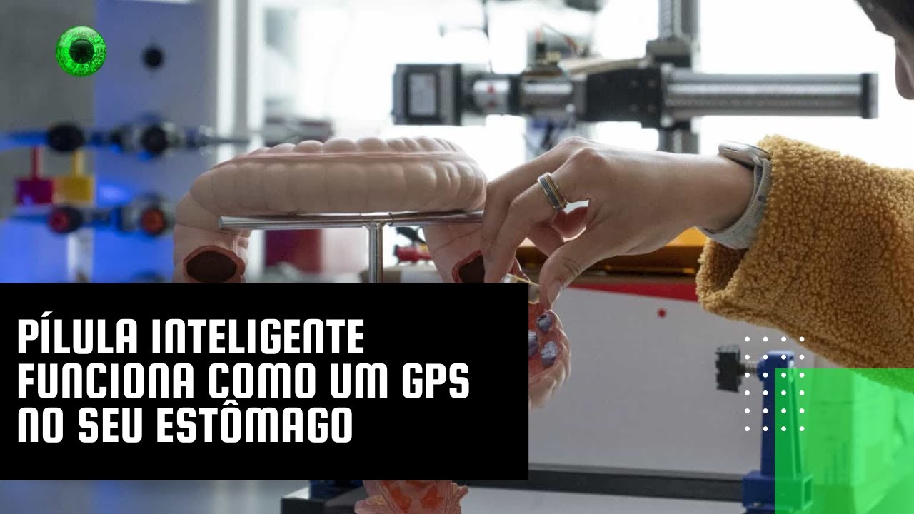 Pílula inteligente funciona como um GPS no seu estômago