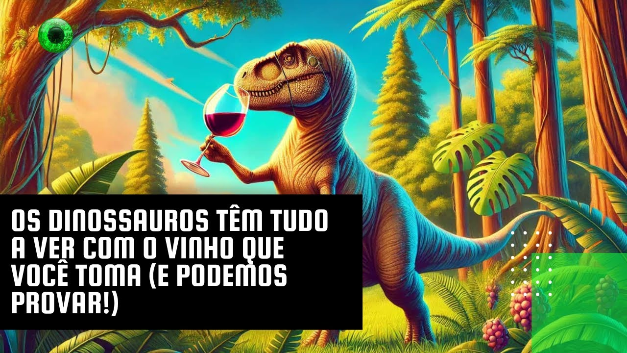 Os dinossauros têm tudo a ver com o vinho que você toma (e podemos provar!)