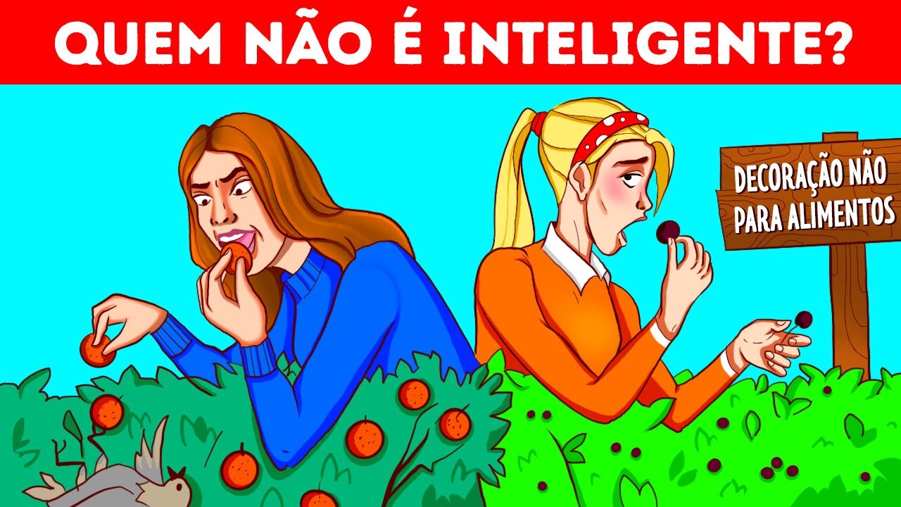 20 enigmas para estimular seu cérebro