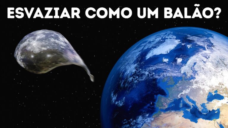 A Terra está em perigo com o encolhimento da Lua?