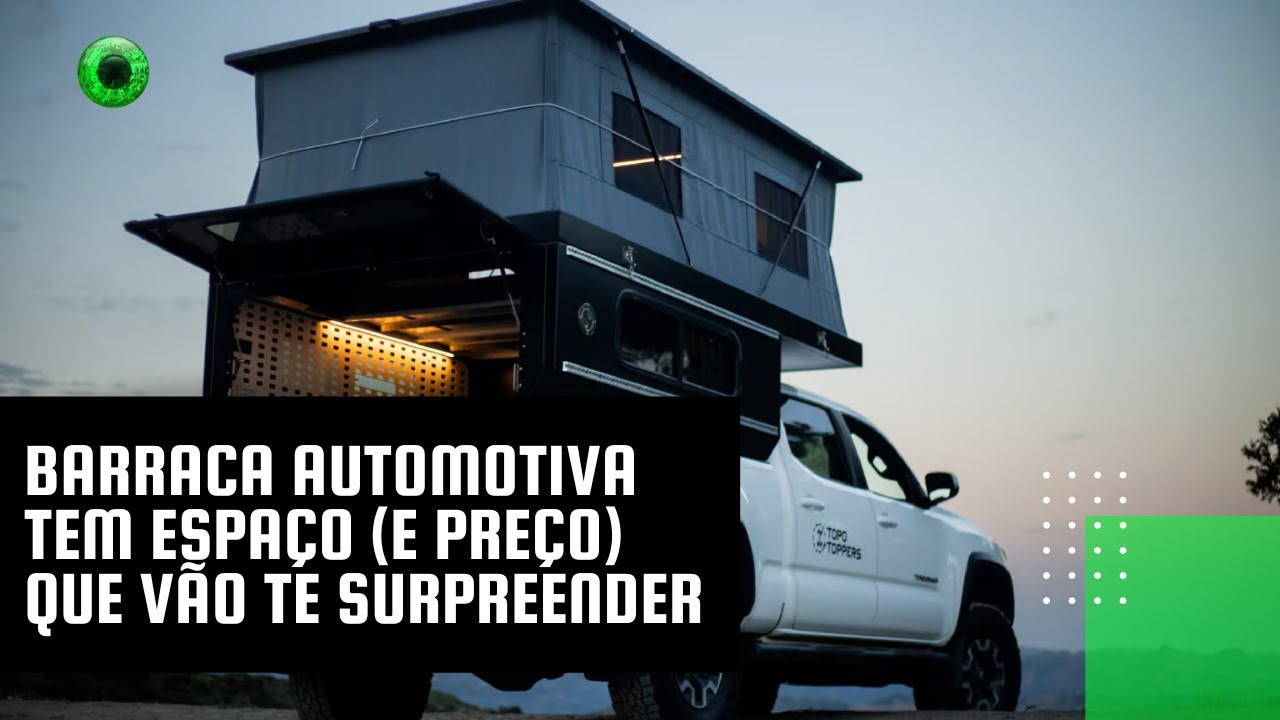 Barraca automotiva tem espaço (e preço) que vão te surpreender